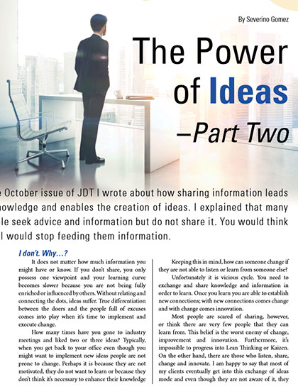 The Power of Ideas Part Two